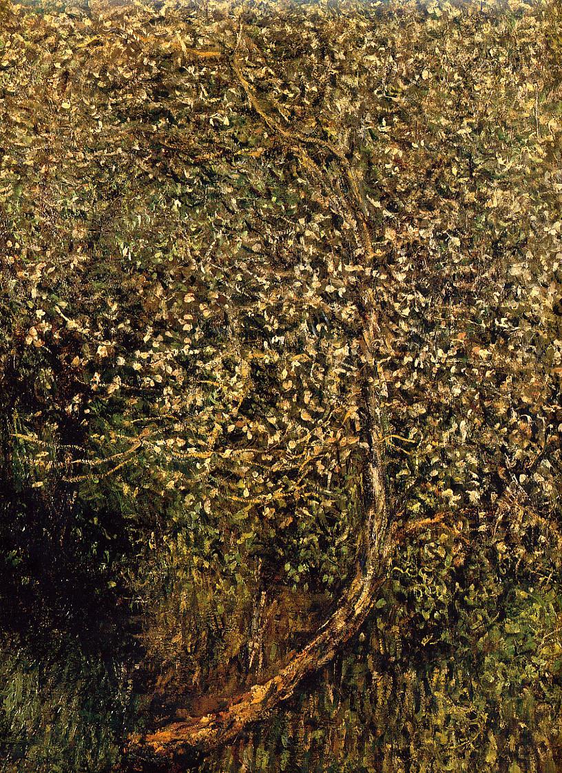 Apple Trees in Blossom by the Water 1880